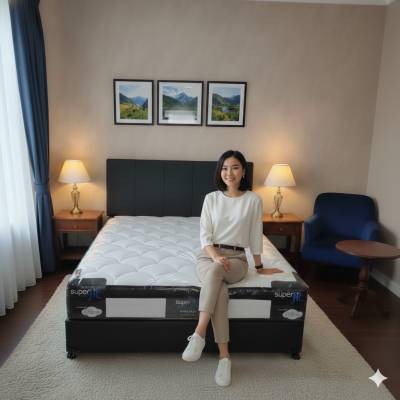 Comforta Superfit Neo Silver Extra 160 Putih